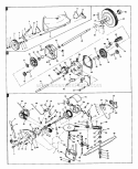Transmission Assembly Diagram and Parts List for V21XPS  Snapper Lawn Mower