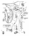 Electrical Systems (For 11  13Hp Honda) Diagram and Parts List for W281023BVE 84884 Snapper Lawn Tractor