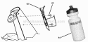 Front End Steering (Part 2) Diagram and Parts List for 301022BE 84701 Snapper Lawn Tractor