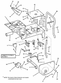 Main Case (Part 1) Diagram and Parts List for 301022BE 84701 Snapper Lawn Tractor