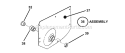 Chain Case LH Fender (Part 2) Diagram and Parts List for 301022BE 84701 Snapper Lawn Tractor