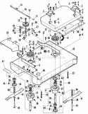 36 Mower Deck Diagram and Parts List for W361252KW  Snapper Lawn Mower