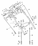 Part Location Diagram of 7051802YP Briggs and Stratton Handle w/ decal