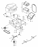 Part Location Diagram of 7076655 Snapper Rear Deck