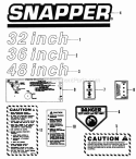 Part Location Diagram of 7023844YP Briggs and Stratton (c) decal 48