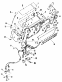 Upper Handle ConsoleWiring Diagram and Parts List for W32142BV  Snapper Lawn Mower