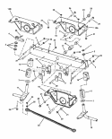 Front Axle Diagram and Parts List for LT145H38HBV  Snapper Lawn Tractor