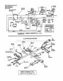Electrical Schematic (15  17 HP Series I) Diagram and Parts List for LT150H38IBV  Snapper Lawn Tractor