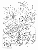 Frame Clutch Brake  Steering Components (Part 1) Diagram and Parts List for WLT160H42GBV 84658 Snapper Lawn Tractor