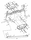 Cast Front Axle Diagram and Parts List for WLT160H42GBV 84658 Snapper Lawn Tractor
