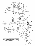 Part Location Diagram of 7044801 Snapper Weldment, Caster