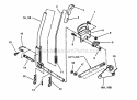 Implement Lift Parts Diagram and Parts List for LT180H42IBV2 84896 Snapper Lawn Tractor