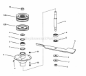Part Location Diagram of 7044798YP Briggs and Stratton Weld 48 spindle