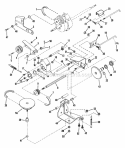 Drive System Self-Propelled Diagram and Parts List for WMRP216517B 84757 Snapper Lawn Mower