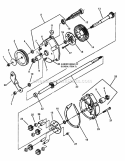 Transmission (Differential) Diagram and Parts List for WMRP216517B 84757 Snapper Lawn Mower