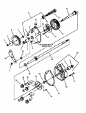 Transmission (Differential) Diagram and Parts List for P217017BVE 84957 Snapper Lawn Mower