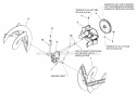 Auger Drive Group Diagram and Parts List for XL1738EX 1695359 Snapper Snow Blower