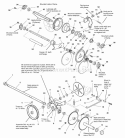 Traction Drive Group Diagram and Parts List for XL1738EX 1695359 Snapper Snow Blower
