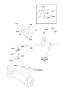 Decals Group Diagram and Parts List for XL1738E 1695358 Snapper Snow Blower