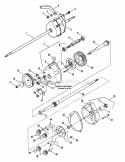 Part Location Diagram of 7052900YP Murray SHORT AXLE ASSEMBLY.