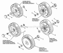 Part Location Diagram of 7024656YP Briggs and Stratton Hubcap 21r wheel