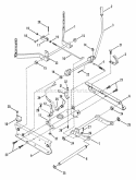 Rails Lift Arms Cam Lift Diagram and Parts List for Y30081B  Snapper Lawn Mower