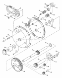 Differential Diagram and Parts List for Y30081B  Snapper Lawn Mower
