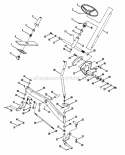 Steering  Front Axle Parts Diagram and Parts List for GYT16333  Snapper Lawn Tractor