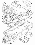Part Location Diagram of 7016009YP Briggs and Stratton Decal console