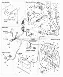 Electrical Group Diagram and Parts List for YT1740 2690155 Snapper Lawn Tractor