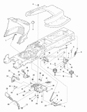 Controls Group Diagram and Parts List for YT1844 2690108 Snapper Lawn Tractor