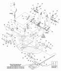 Part Location Diagram of 1707514A Snapper Chain, Link 3 Links 4-1/2 Long
