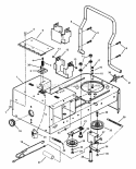 Part Location Diagram of 7041782YP Murray FRAME, REAR