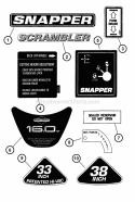 Part Location Diagram of 7075811YP Briggs and Stratton Decal ignition switc