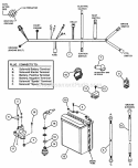 Part Location Diagram of 7075497 Snapper Wiring Harness, 18 Hp Briggs