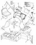 Part Location Diagram of 7075611YP Murray BRACKET CONSOLE LH