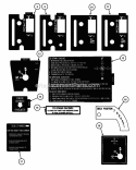 Part Location Diagram of 7063265YP Briggs and Stratton Decal throttle choke