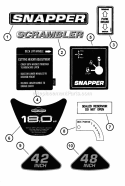 Part Location Diagram of 7075713YP Briggs and Stratton Decal engine 18 hp