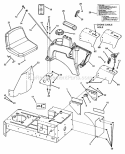 Part Location Diagram of 7078034YP Murray BRACKET, CONSOLE, YZ2048