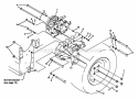 HydrostatGearbox Assembly Diagram and Parts List for Z1805KV 80919 Snapper Lawn Tractor