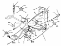 Wire Harness Diagram and Parts List for Z1805KV 80919 Snapper Lawn Tractor