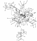 60 Deck Assembly Diagram and Parts List for Z1805KV 80919 Snapper Lawn Tractor