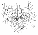 Part Location Diagram of 7079434YP Briggs and Stratton Baffle lip 48