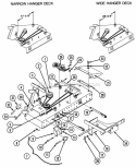 Part Location Diagram of 7079023 Snapper Roller Spacer Bushing