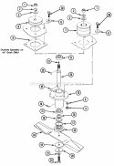 Part Location Diagram of 7079299 Snapper Washer, 3/4 Flat, Type B Narrow