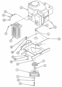 Part Location Diagram of 7079019YP Briggs and Stratton (c) washer 1 specia