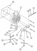 Part Location Diagram of 7079510 Snapper Push-Pull Cable, Left