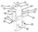 Mule Drive Assembly (Sk  Lk Frames) Diagram and Parts List for Z160T 82149 Snapper Lawn Tractor