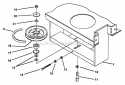 Part Location Diagram of 7062447YP Murray (C) MOTOR MOUNT WELD.