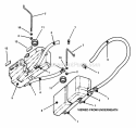 Hydro Reservoir Assembly Diagram and Parts List for EZF2101DKU  Snapper Lawn Tractor
